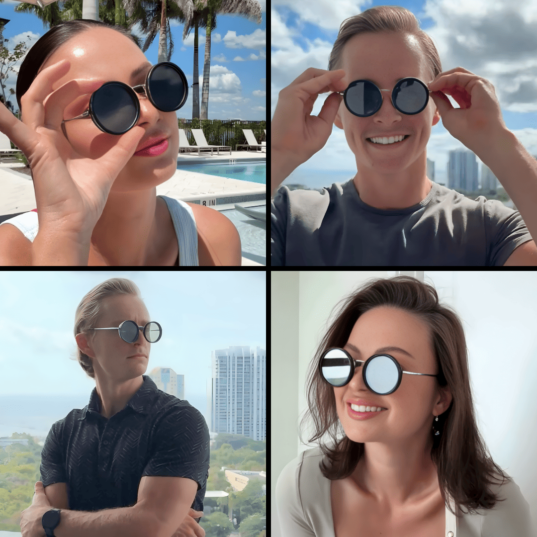 Lentes con Control de Luz Ajustable