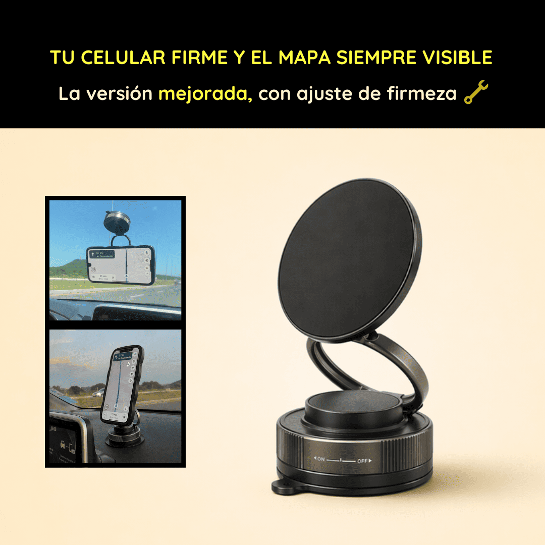 Soporte magnético para celular